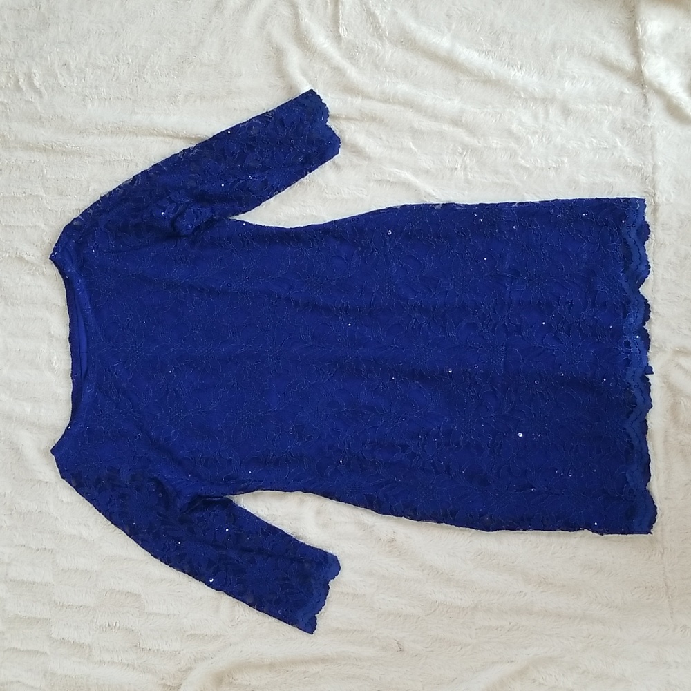 BEAUTIFUL royal blue sparkley dress
